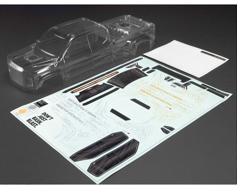 BIG ROCK Crew Cab 4X4 Trimmed Body Clear