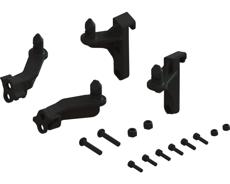 Front & Rear Body Post Set