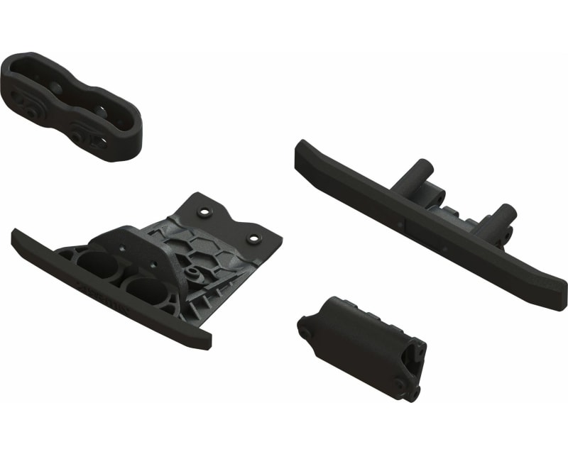 Lower Skid And Bumper Set Black
