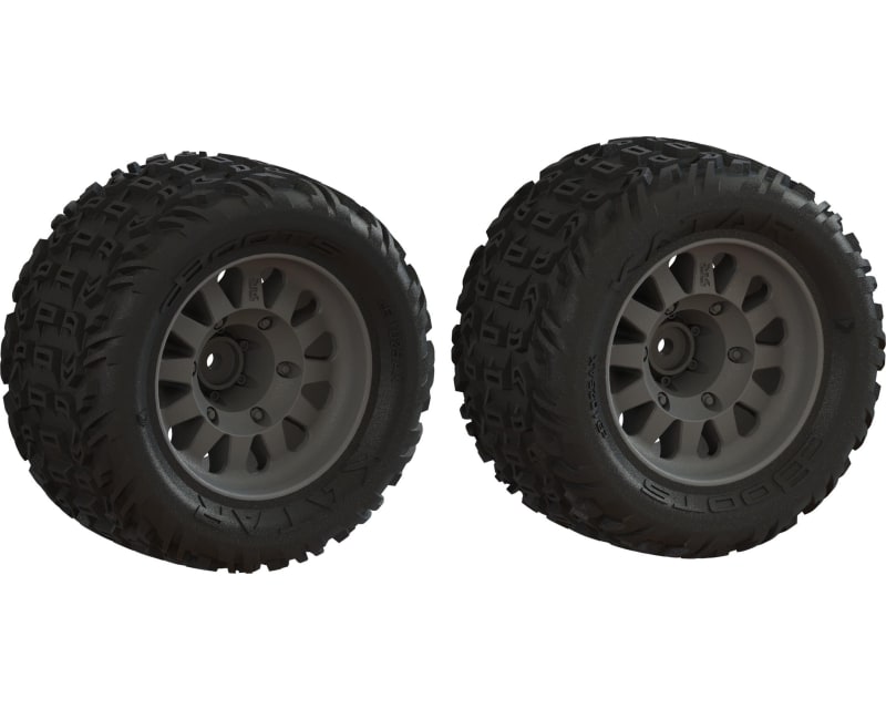 DBoots 'Katar' Tire Set Glued 1 Pair