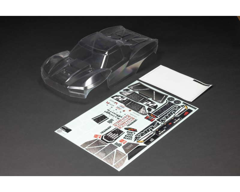 FURY Clear Body inc decals/window masks