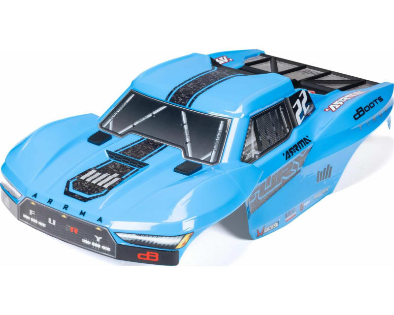 FURY Painted Decaled Trimmed Body Set Blue