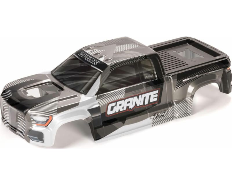 GRANITE 4X4 Clipless Painted Decaled Trimmed Body Gun Metal photo
