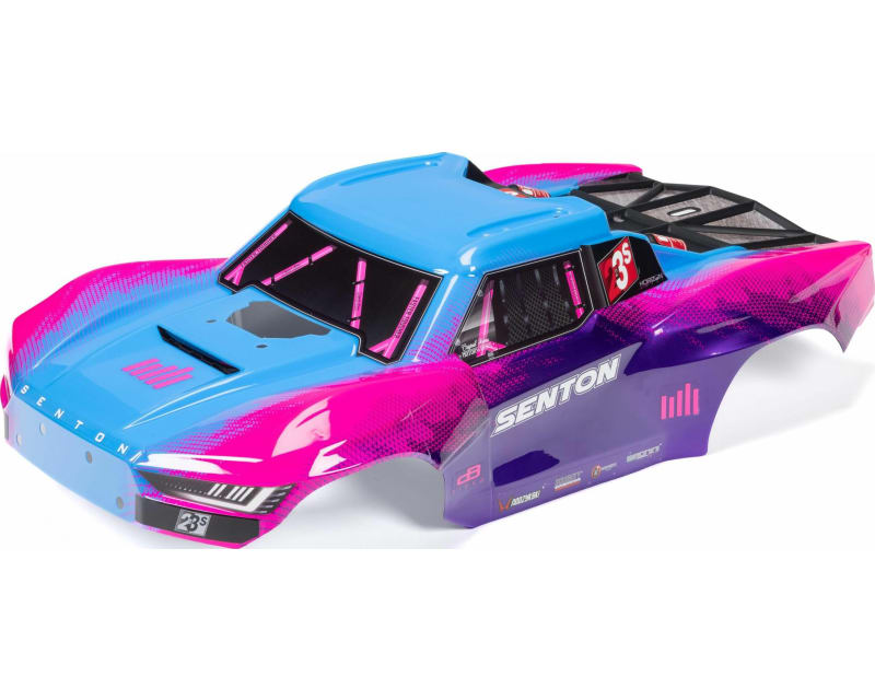 SENTON 4X4 Clipless Painted Decaled Trimmed Body Blue photo