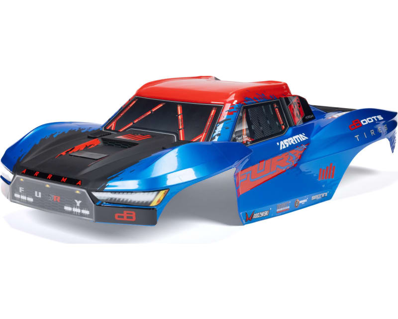 FURY Painted Decaled Trimmed Body Set Blue