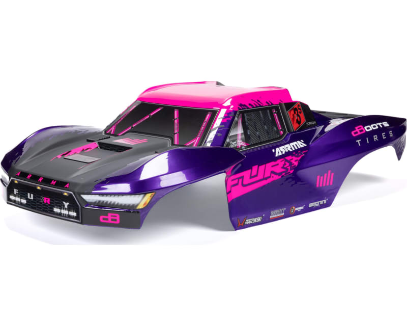 FURY Painted Decaled Trimmed Body Set Purple