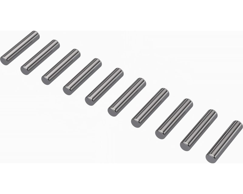 Wheel Hex Pin set 2x10mm 10 pieces