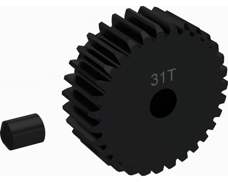 Pinion Gear 31T MOD 0.5 CNC 3.2mm Bore photo