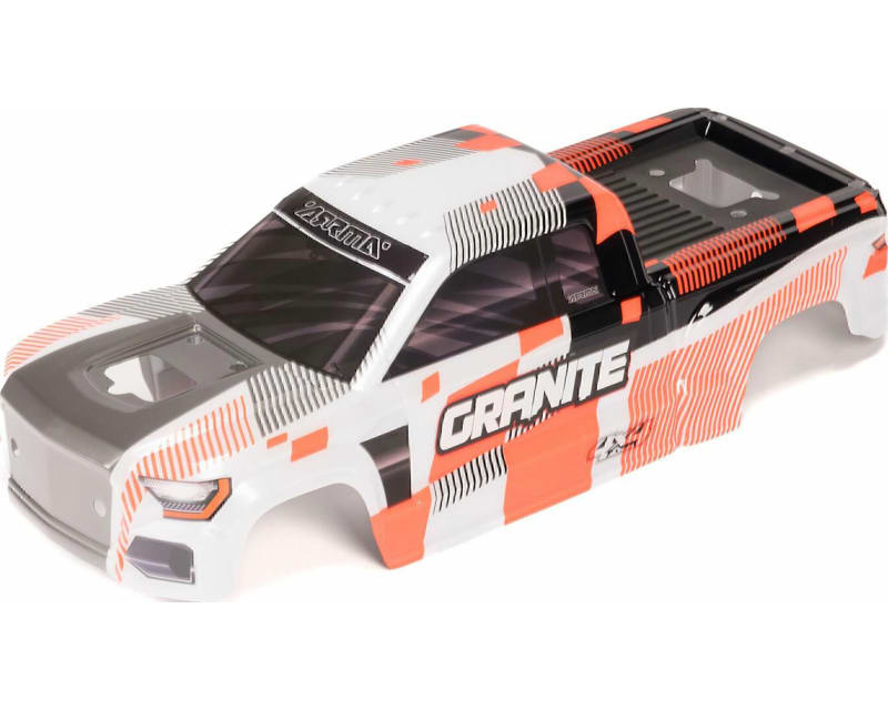Tap to zoom GRANITE 4x4 Clipless Painted Decaled Body Orange