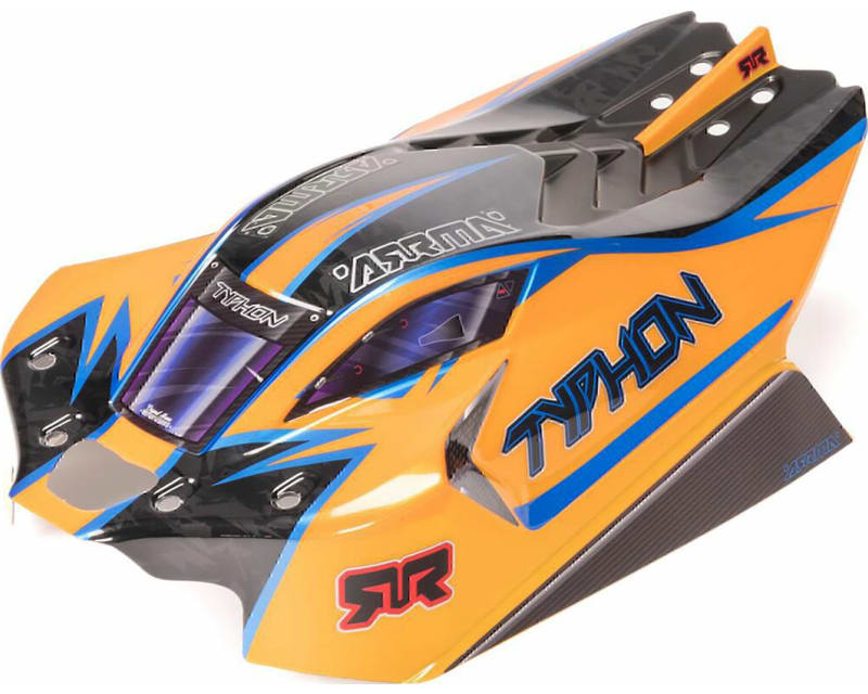TYPHON 4x4 Clipless Painted Decaled Body Orange