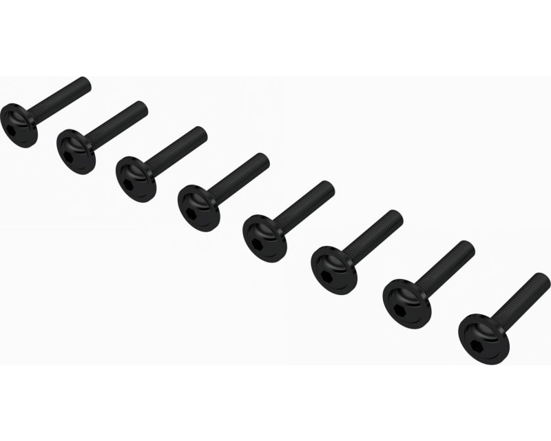 BUTTON HEAD SCREW M3x16mm with WASHER 8 pieces photo