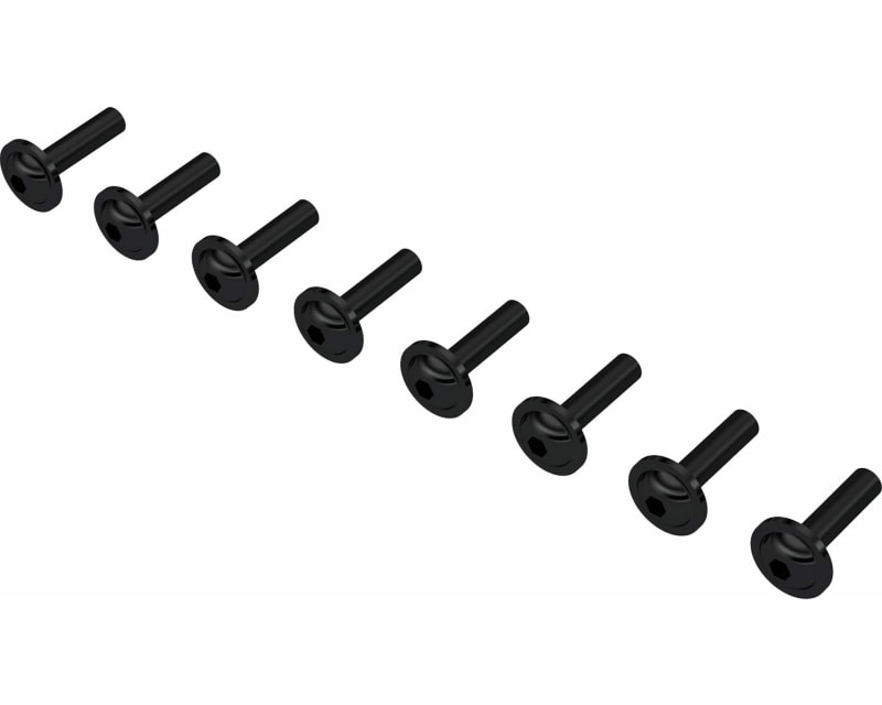 BUTTON HEAD SCREW M3x12mm with WASHER 8 pieces photo