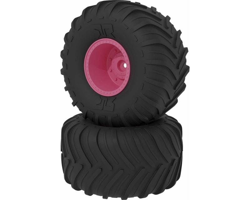 Tap to zoom dBoots Chevron MT Tire Set Glued - Pink