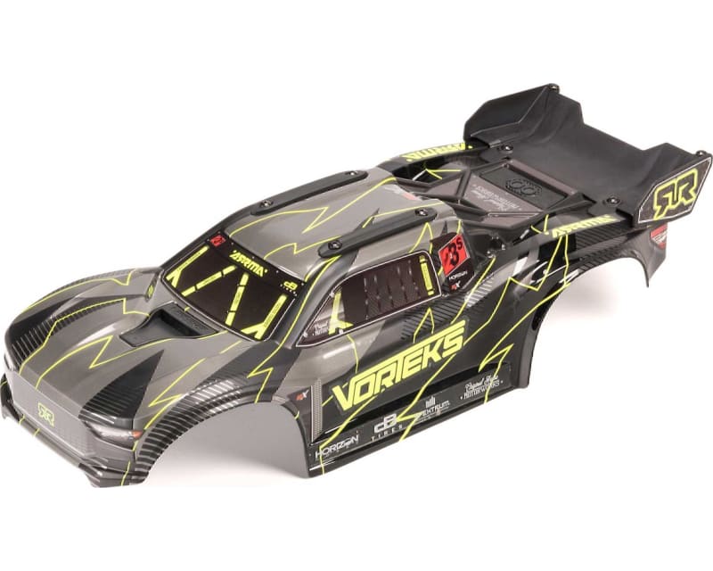 VORTEKS 2WD Painted Decaled Trimmed Body Set - Hidden Body Mount