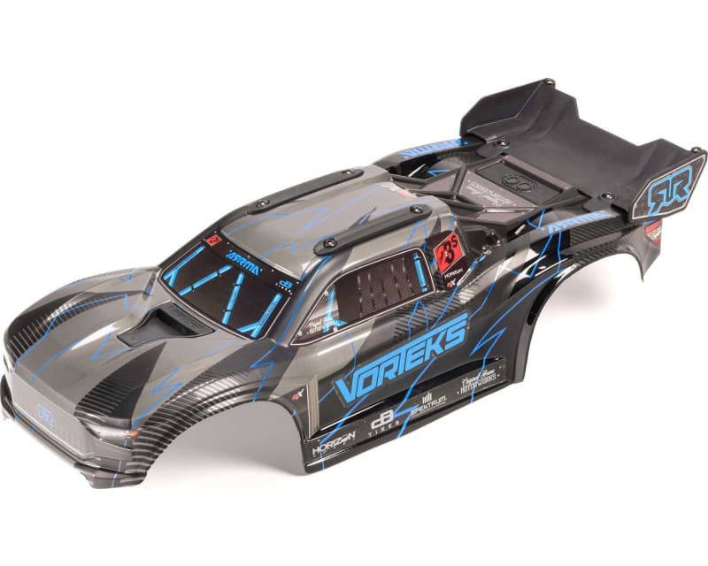 VORTEKS 2WD Painted Decaled Trimmed Body Set - Hidden Body Mount photo