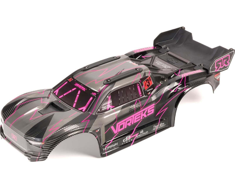VORTEKS 2WD Painted Decaled Trimmed Body Set - Hidden Body Mount