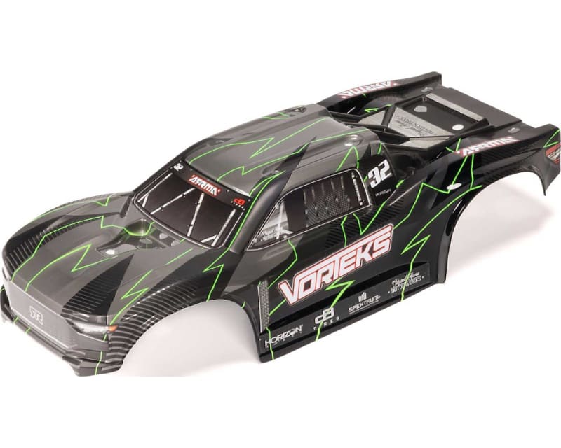 VORTEKS 2WD Painted Decaled Trimmed Body Set - Hidden Body Mount