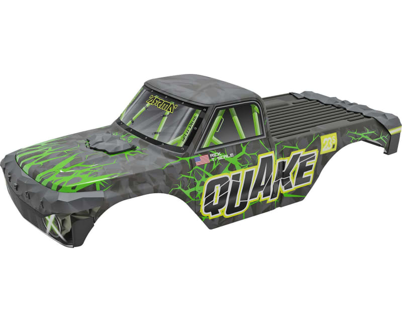 Tap to zoom QUAKE Painted Decaled Trimmed Body Set Green