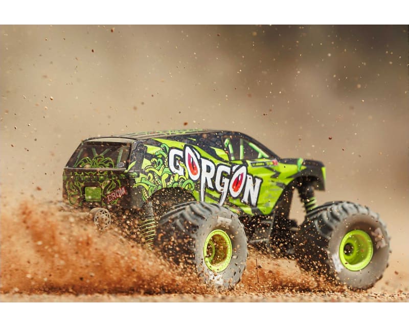 1/16 GORGON GROM 4X4 RTR Brushed Monster Truck Battery & Charger