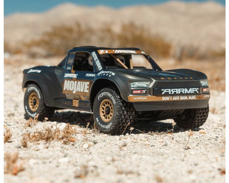 1/16 MOJAVE GROM 223S DSC 4X4 RTR brushless Desert Truck Black