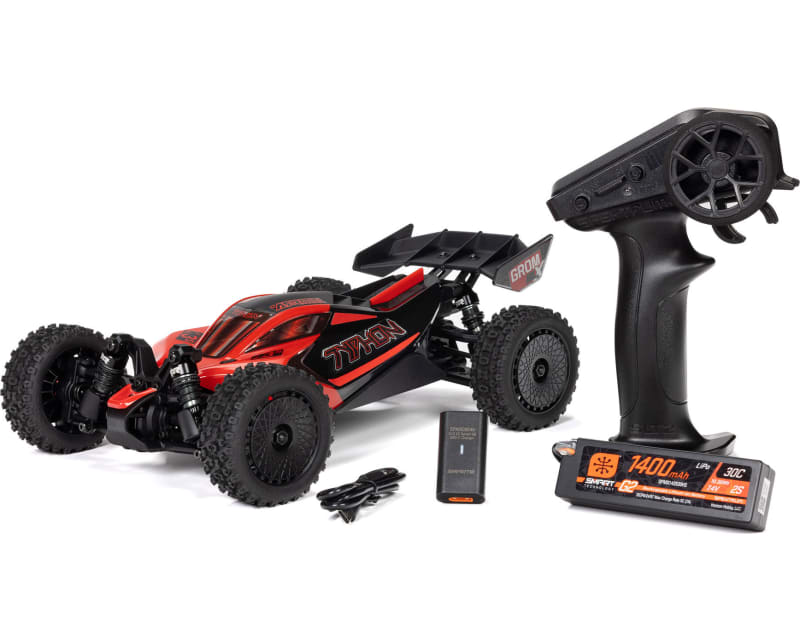 1/14 TYPHON GROM 223S DSC 4X4 RTR Brushless Buggy Battery & Char