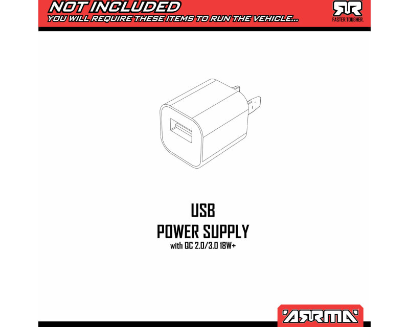 1/14 TYPHON GROM 223S DSC 4X4 RTR Brushless Buggy Battery & Char