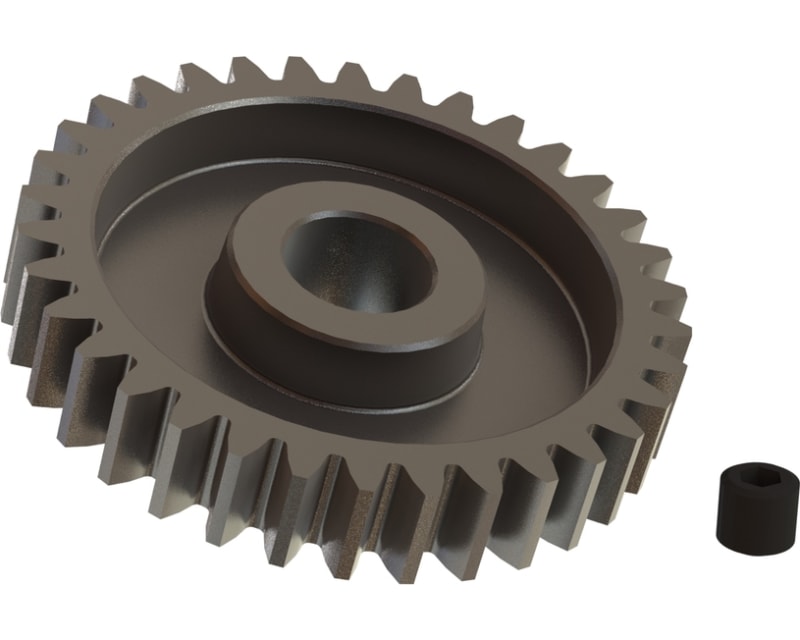 Tap to zoom ARA310944 34T MOD1 Spool Gear 8mm Bore