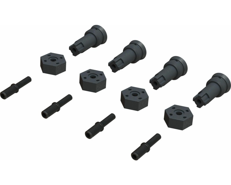 Wheel Axle and Hub Set