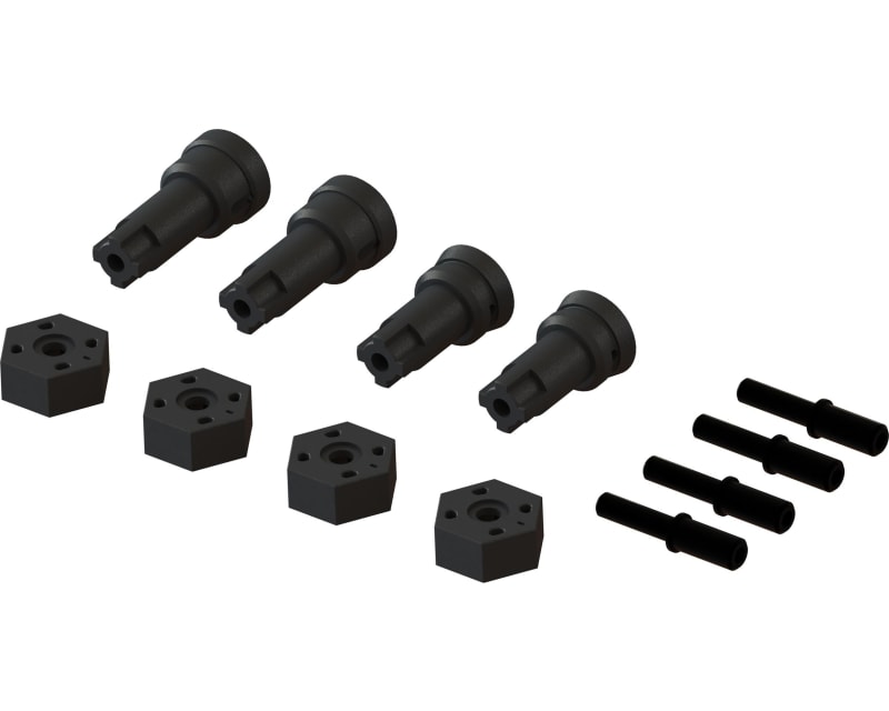 Wheel Axle and Hub Set B - GROM