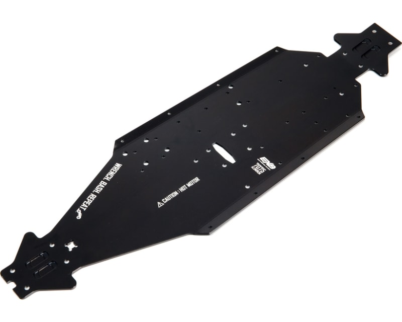 Aluminum Chassis CNC 7075 T6 LWB Black