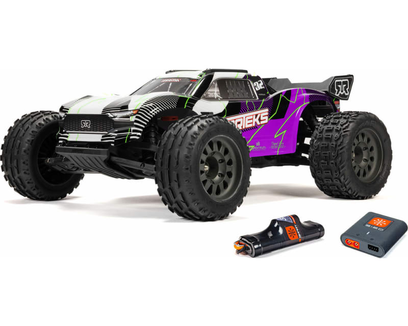 1/10 Vorteks 2WD RTR Brushed Stadium Truck Battery & Charger Inc