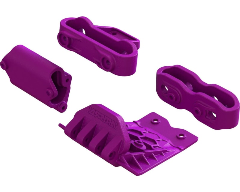 Tap to zoom Lower Skid And Bumper Mount Set - Purple