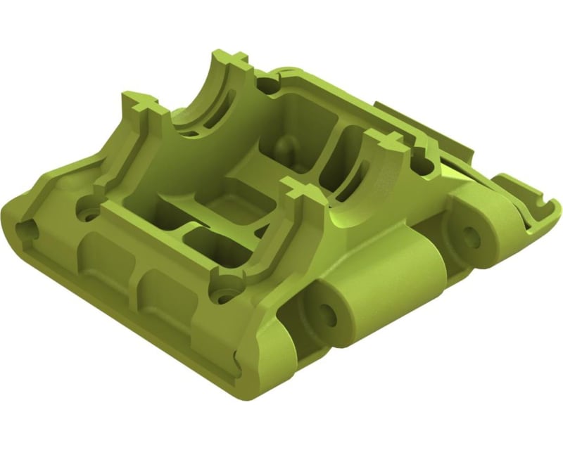 Rear Lower Skid/Gearbox Mount 1pc - Fluoro Yellow photo