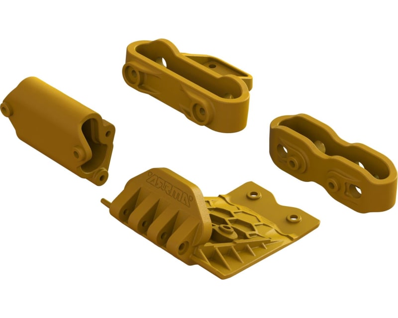 Tap to zoom Lower Skid And Bumper Mount Set - Orange