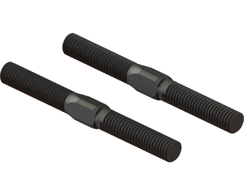 Steel Turnbuckle M5x50mm Black 2