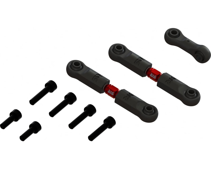 Aluminum Adjustable Steering Links Set B 2 pieces - GROM