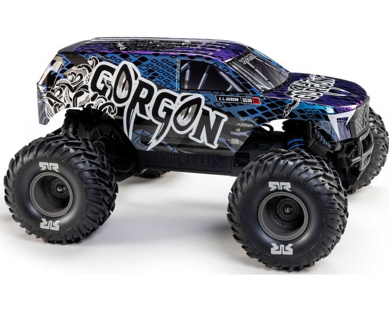 1/10 GORGON 223S 2WD RTR brushless Monster Truck Blue/Black