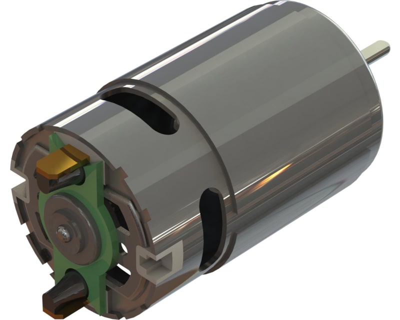550 14T Brushed Motor Black photo