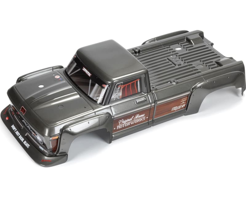 Outcast 4x4 BLX Painted Decaled Trimmed Body Gunmetal