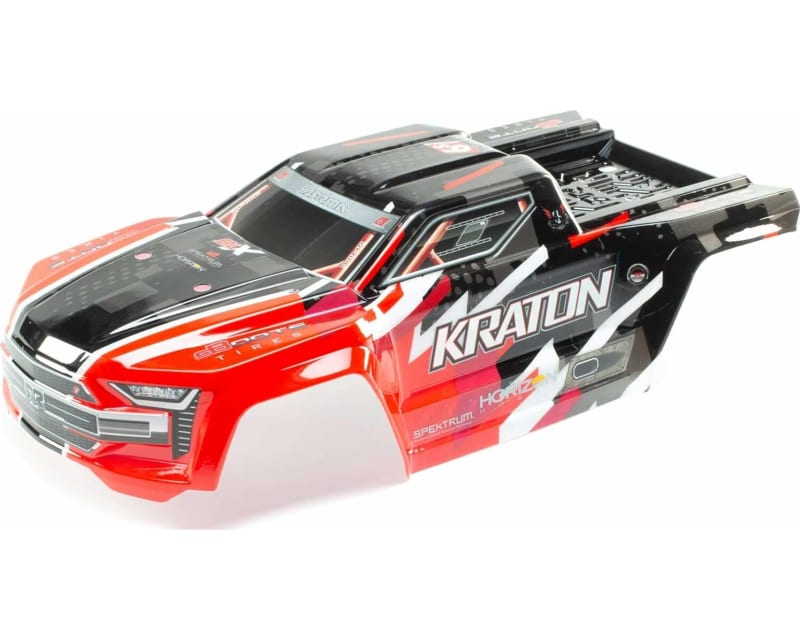 Kraton 6S BLX Painted Decaled Trimmed Body Red **Body Only**