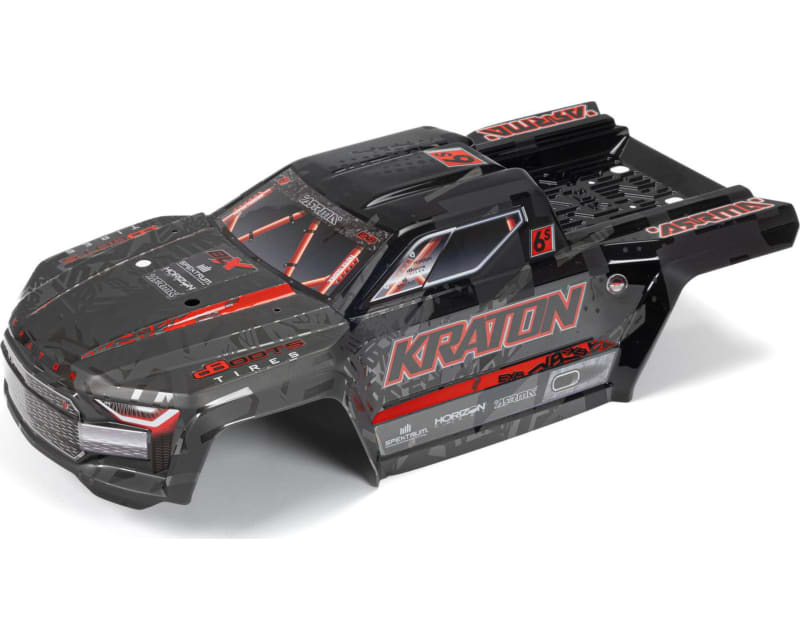 KRATON 6S EXB BLX Painted Decalled Trimmed Body Black/Red