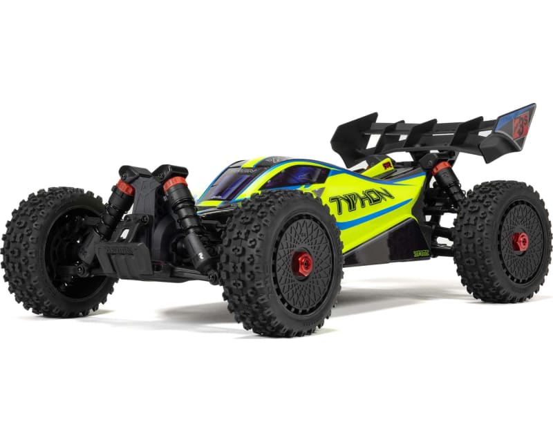 1/8 TYPHON 4X4 223S BLX brushless BUGGY RTR WITH DSC Yellow photo