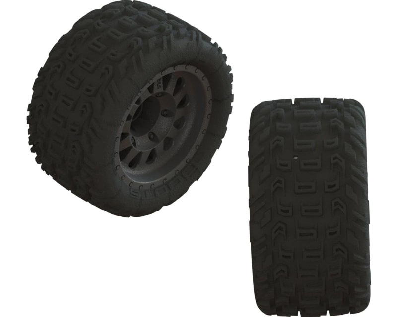 1:10 Dboots Katar Mt Pre-Mounted Tire 14mm Hex 2