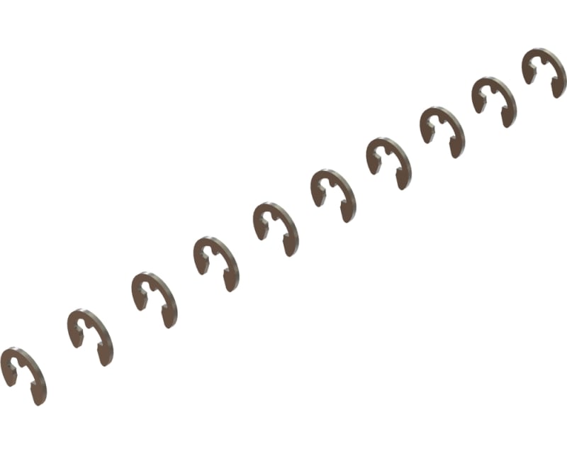 ARA710006 E Clip Din 6799 - 3.2mm 10