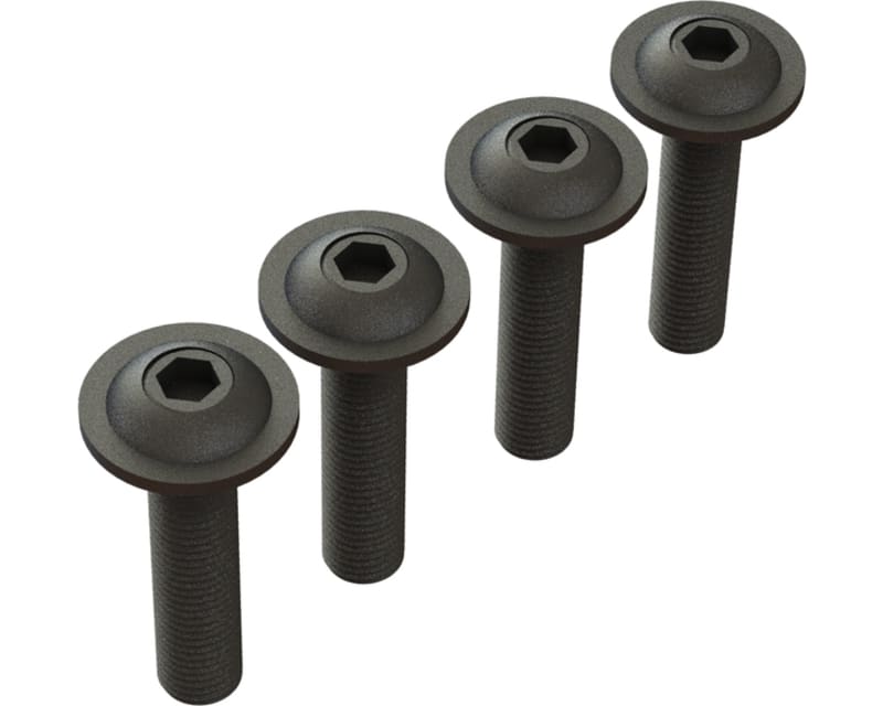 Button Head Screw Flanged M4x18mm 4