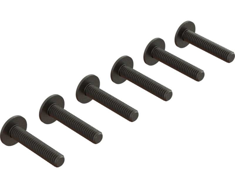 Tap to zoom ARA727420 Flanged Button Head Screw M4x20mm 6