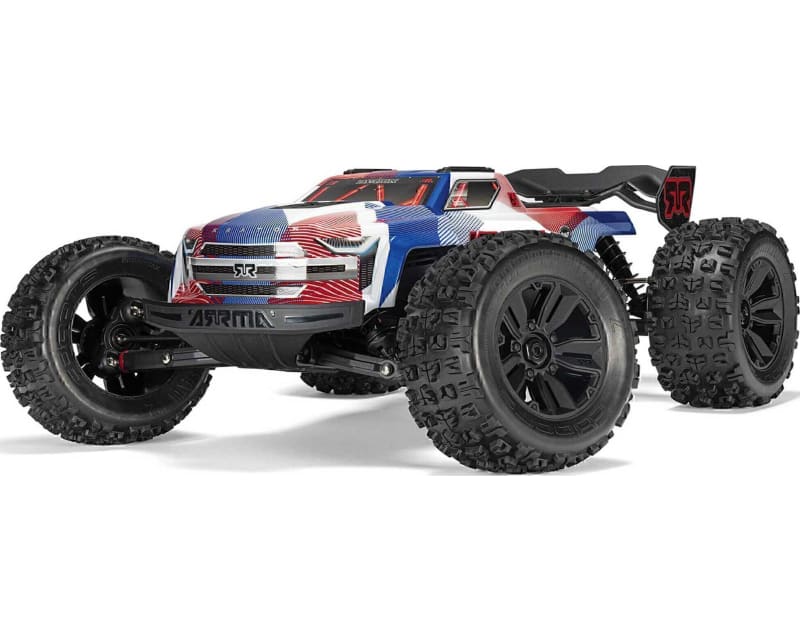 1/8 KRATON 4X4 6S BLX brushless V6 SPEED TRUCK RTR Blue/Red