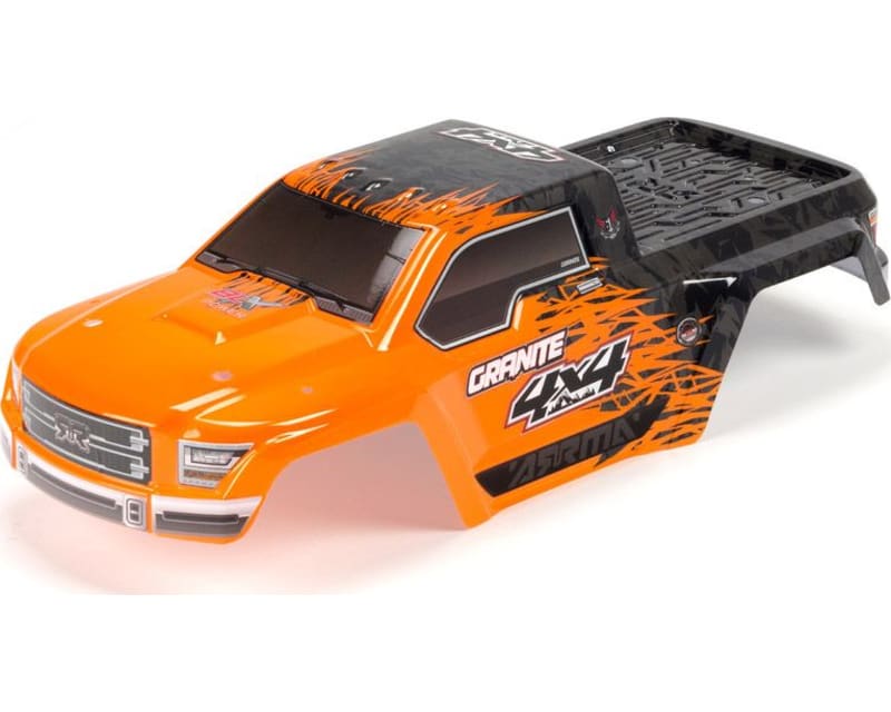 AR402208 Body Painted/Decal Orange GRANITE 4x4 BLX