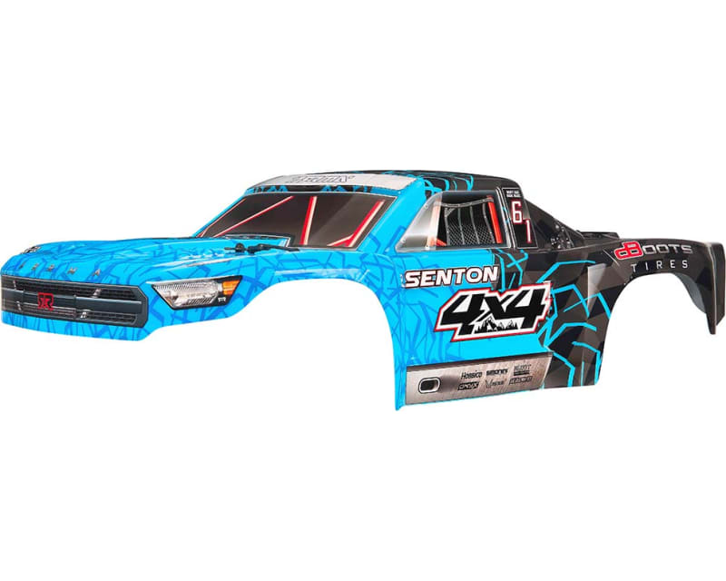 AR402247 Body Pntd Decal Trim Blue Senton 4x4 Mega