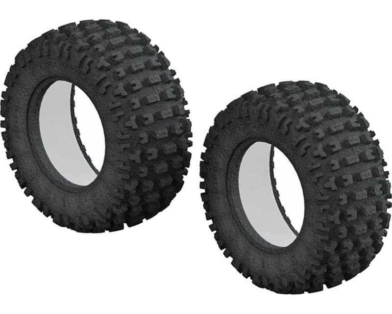 AR520044 FORTRESS SC Tires 3.0/2.2 with Foam Inserts (2)